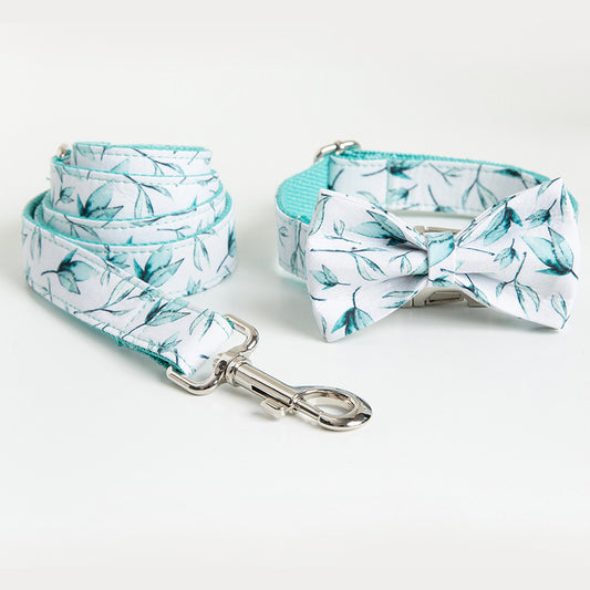 Playful Petals Leash + Collar Set